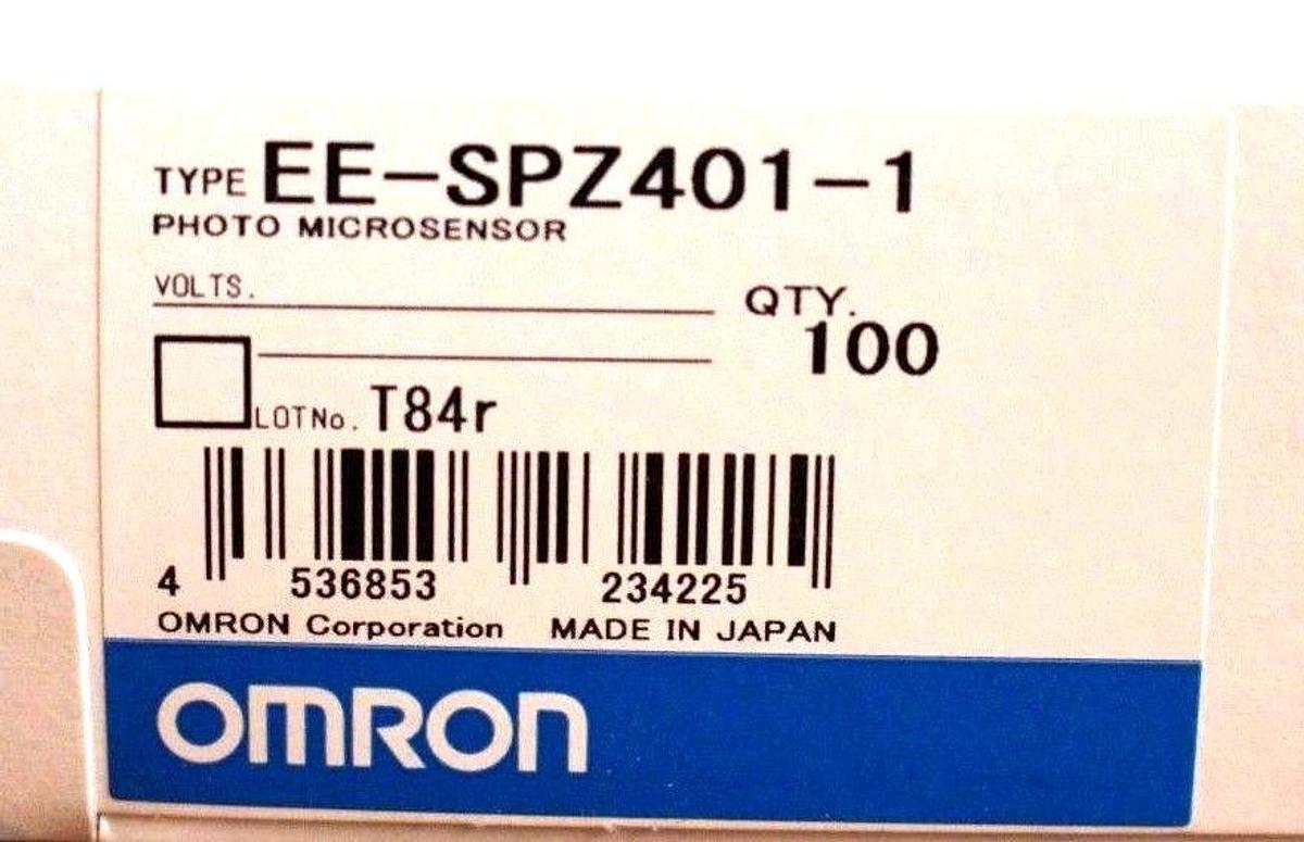 Used NEW OMRON EE-SPZ401-1 PHOTO MICROSENSOR 5-24VDC 20MM EESPZ4011