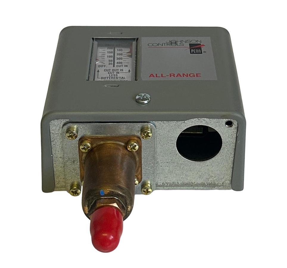 Used NEW JOHNSON CONTROLS PENN P170AA-118 / P170AA118 HIGH PRESSURE OPEN-LOW SWITCH