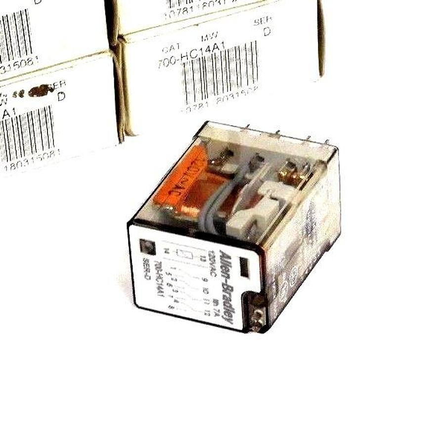 Used LOT OF 5 NIB ALLEN BRADLEY 700-HC14A1 RELAYS 700HC14A1