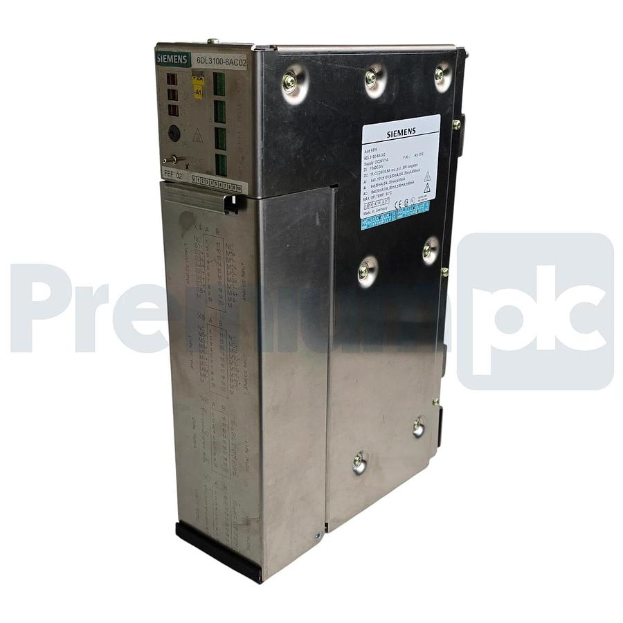 Used Siemens 6DL3100-8AC02 SIMATIC AddFEM Front End Module with FEF PoCo (positioner)