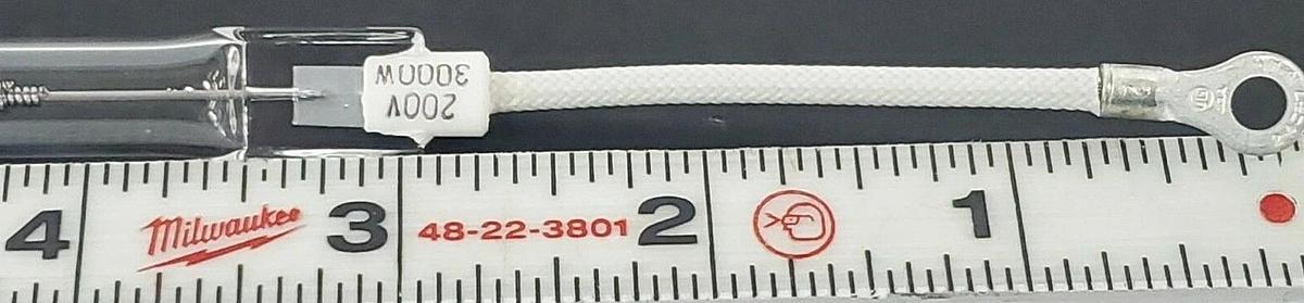 Used NEW FOSTORIA 820061 QIR 200V-3000W/INF INFRARED HALOGEN HEATER LAMP