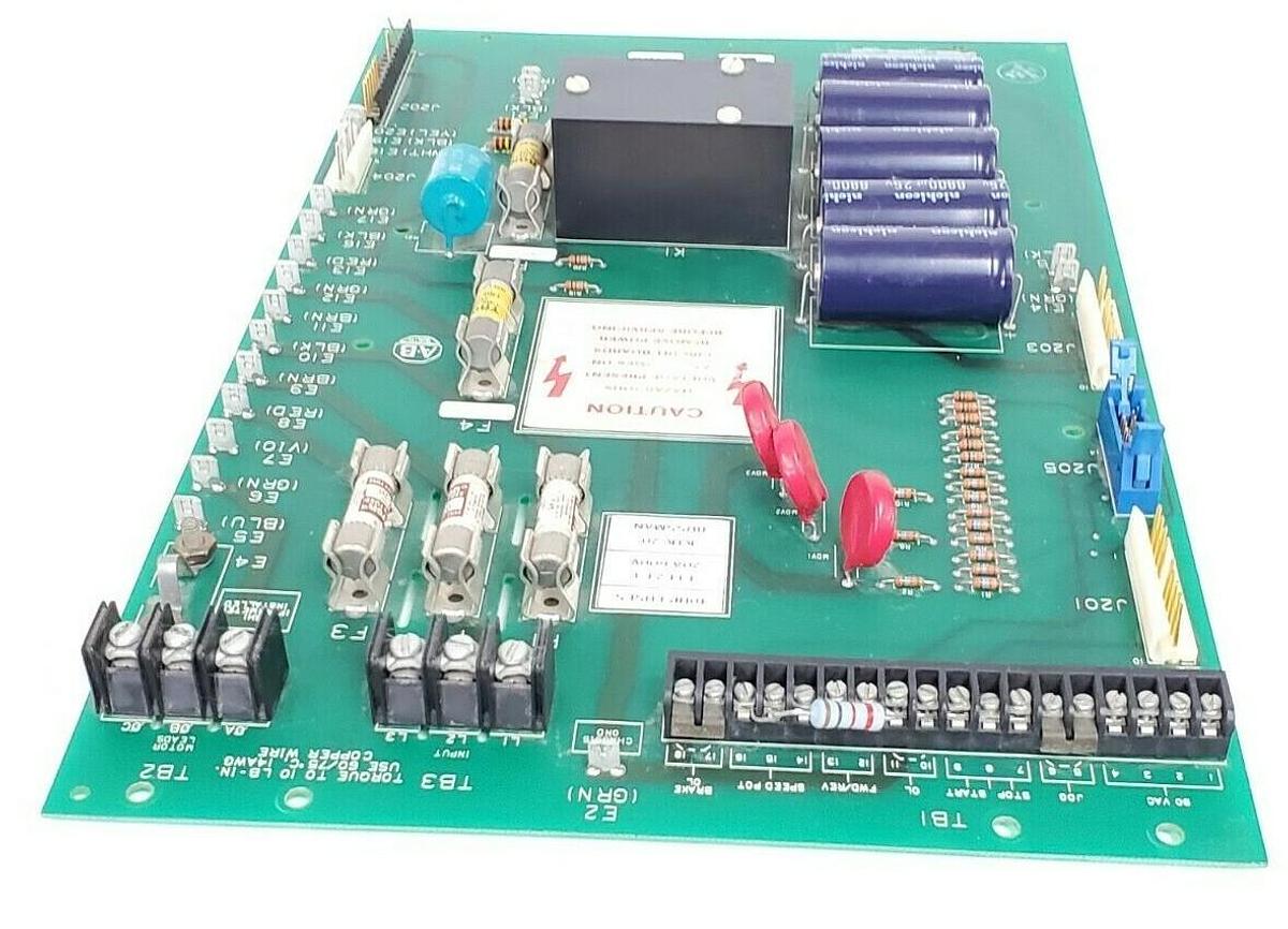Used ALLEN BRADLEY 50906 POWER DISTRIBUTION BOARD REV. 7