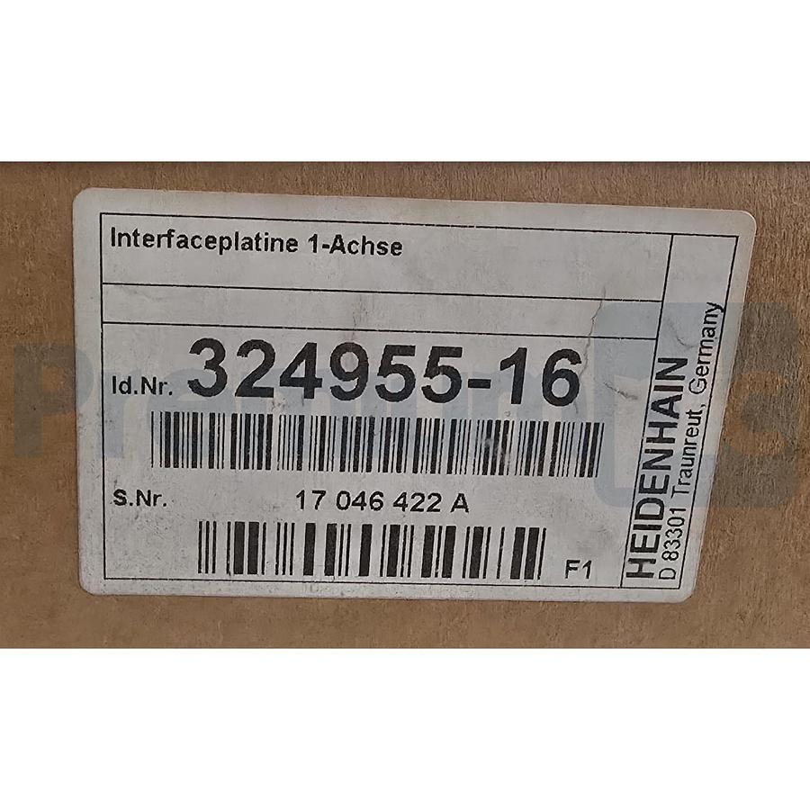 HEIDENHAIN 324955-16 Interface Board 1-Axis NC Range 342 955-16 32495516 NSMP
