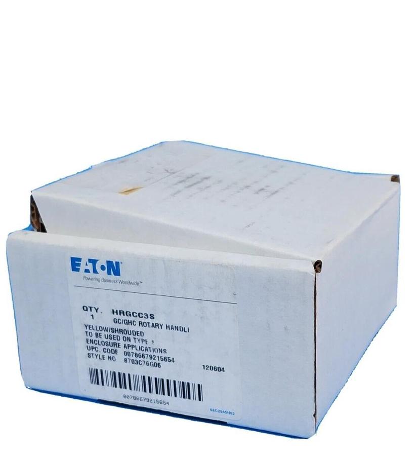 Used NIB EATON CUTLER HAMMER HRGCC3S GC/GHC ROTARY HANDLE 8703C76G06