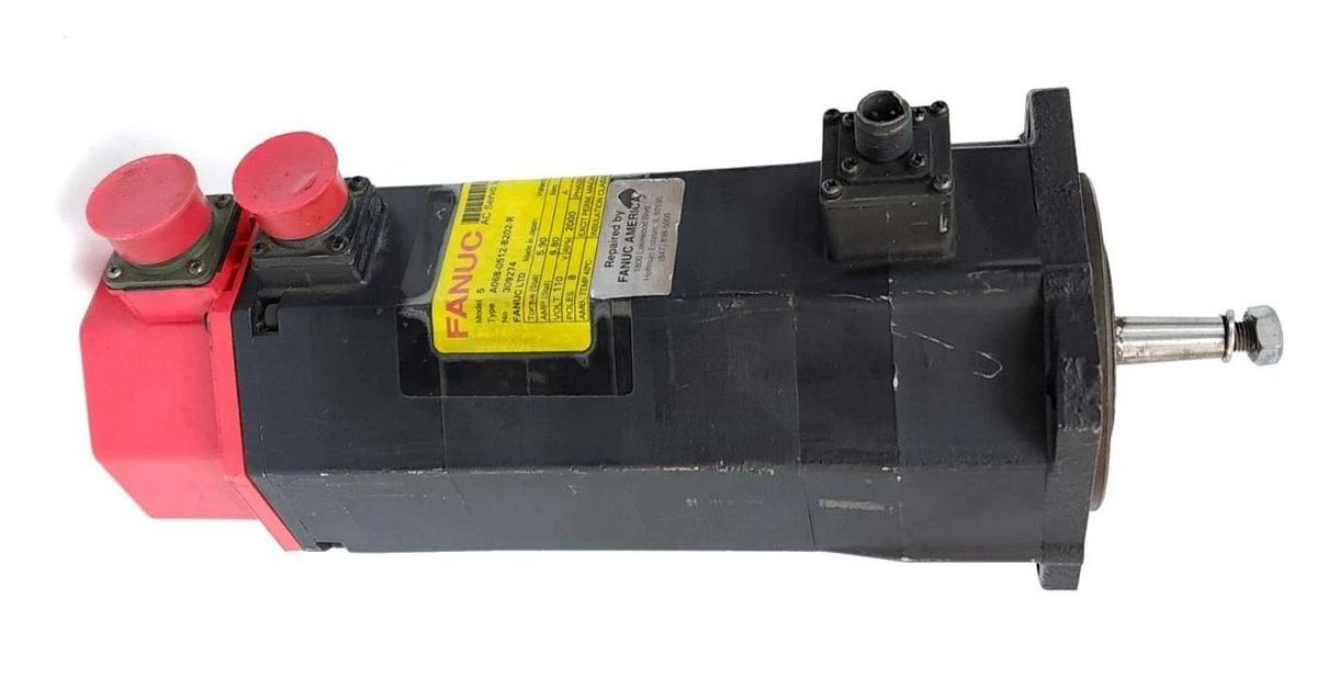 Refurbished REPAIRED FANUC A06B-0512-B202 / A06B0512B202 AC SERVO MOTOR 5.9Nm MODEL 5 309274