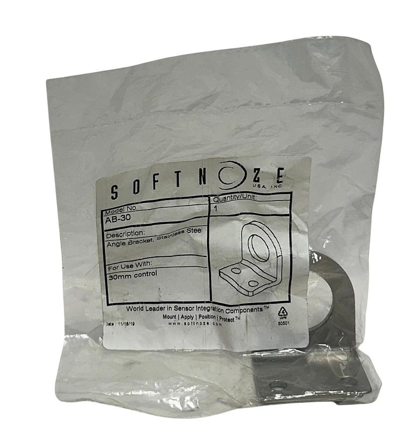 10 SOFTNOZE AB-30 / AB30 OEM STAINLESS STEEL BRACKETS 30mm CONTROL NSFS