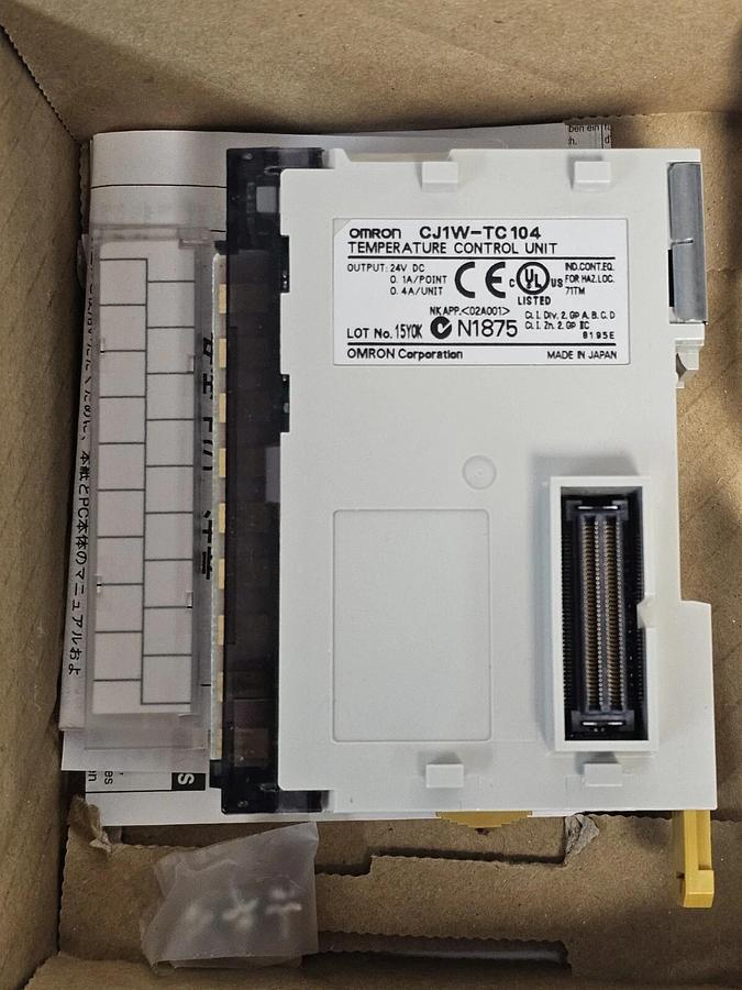 NIB OMRON CJ1W-TC104 TEMPERATURE CONTROL UNIT CJ1WTC104
