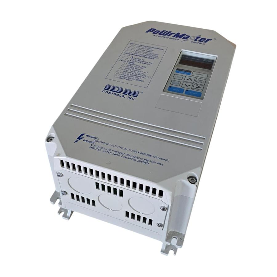 Used IDM CONTROLS CIMR-G3U40P7 SPEC: 40P71 POWRMASTER AC DRIVE GPD503-DS313 NSNP