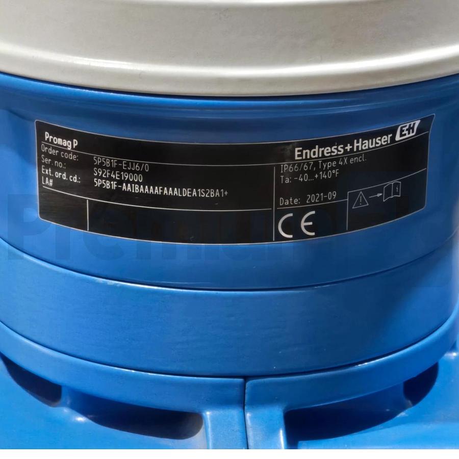 Endress+Hauser 5P5B1F-EJJ6/0 Promag P 500 Electromagnetic Flow Meter 6" DN150