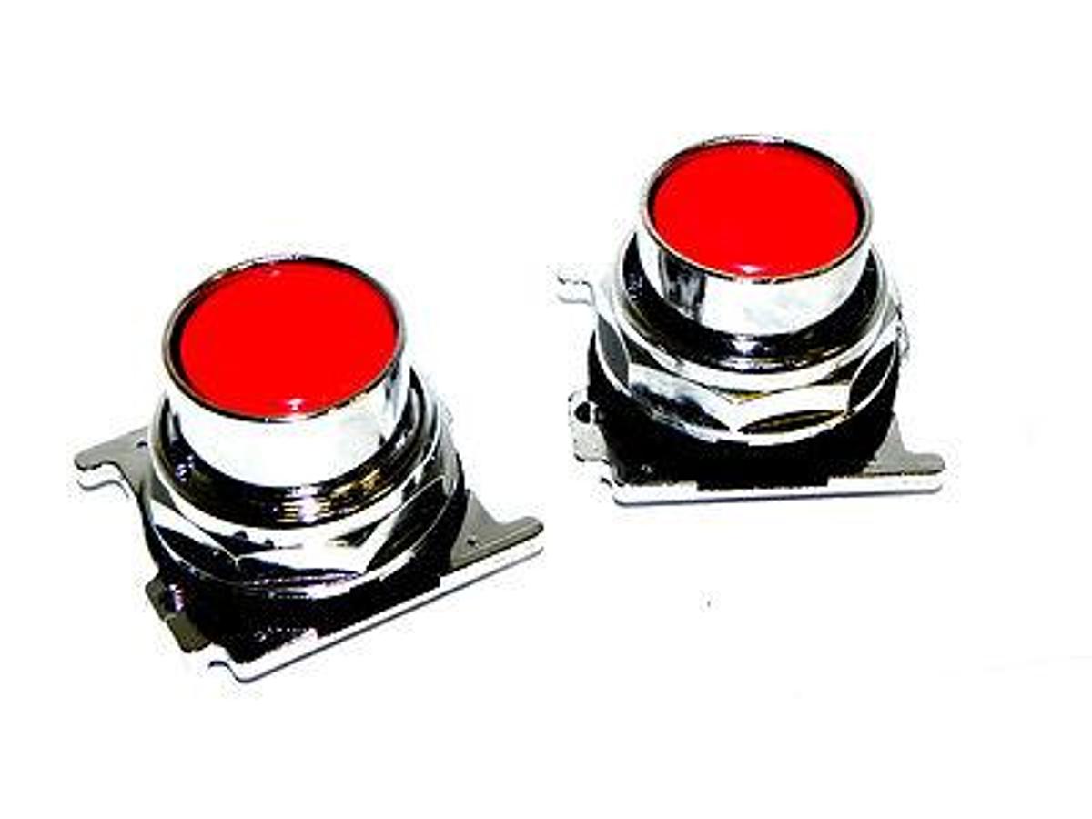 Used LOT OF 2 NEW CUTLER HAMMER 10250T-102 PUSHBUTTONS 10250T102