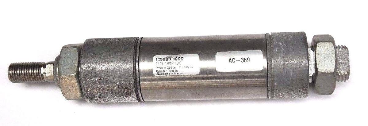 Used PARKER 01.25 DXPSR 1.000 CYLINDER ED254609 A 1026892