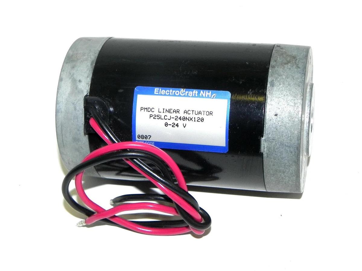 Used ELECTROCRAFT P25LCJ-240NX120 PMDC LINEAR ACTUATOR 0-24 V