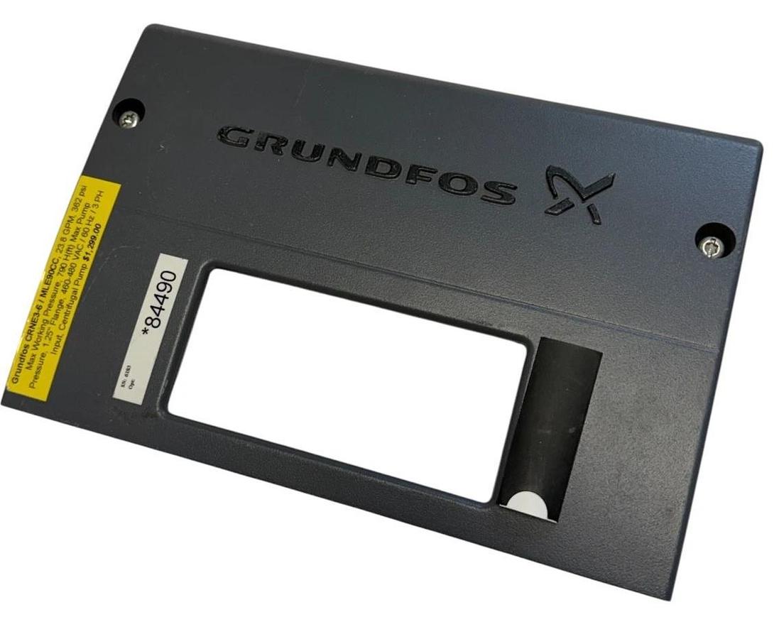 Used GRUNDFOS CRNE3-6 / MLE90CC MOTOR COVER PLATE 96086101 1