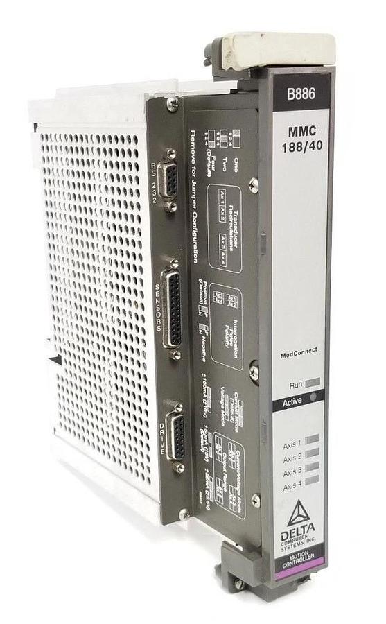 Used DELTA COMPUTER SYSTEMS MMC188/40 MOTION CONTROLLER B886 (FOR PARTS)