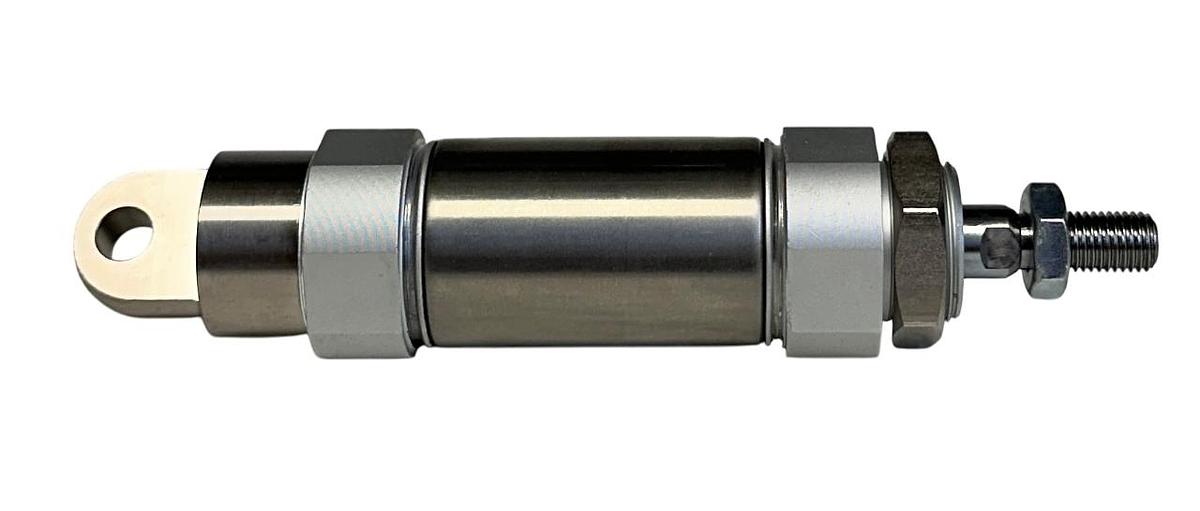 Used SMC CM2C32-25Z / CM2C3225Z PNEUMATIC CYLINDER CM2-Z ROUND BODY SINGLE-ROD NSNP