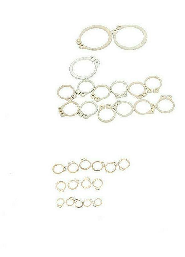 Used LOT OF 4 NEW WESTINGHOUSE AL-33430Y 8/7 RETAINING RING ASST KITS (INCOMPLETE)