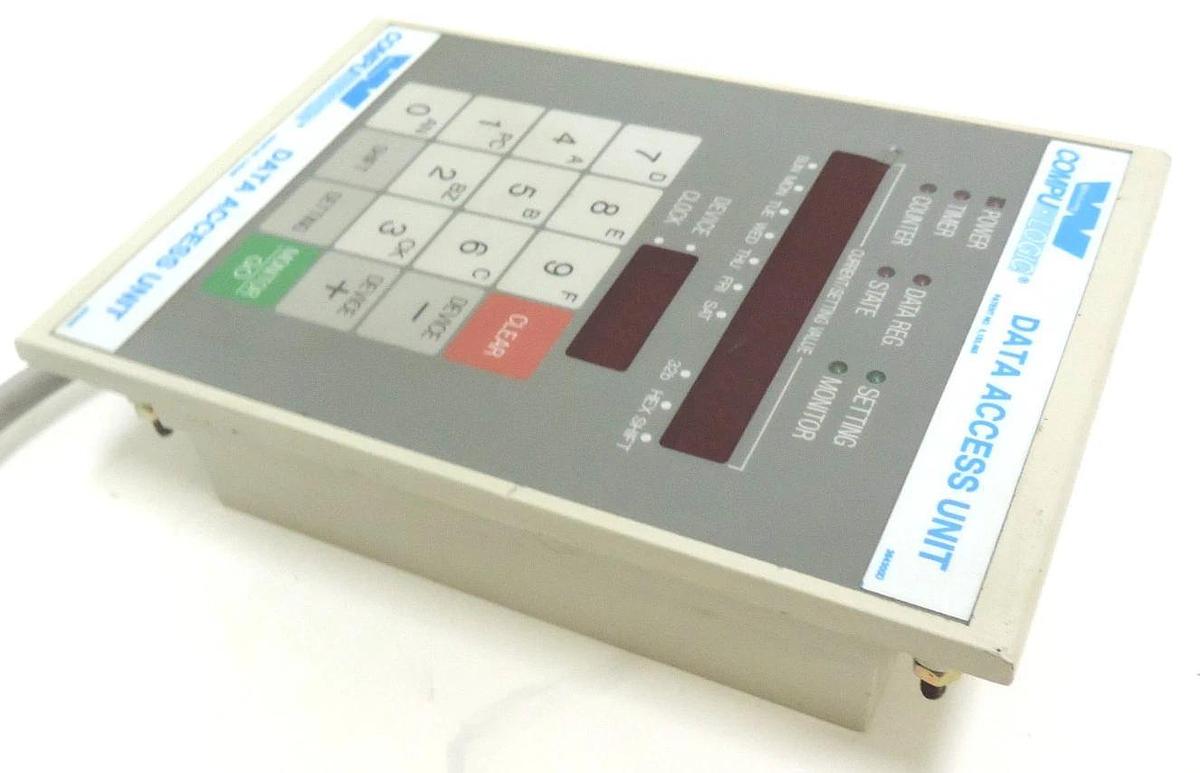 Used WHITING COMPULOGIC 384300D DATA ACCESS UNIT BRIDGE CRANE ELECTRIC MOTOR CONTROL