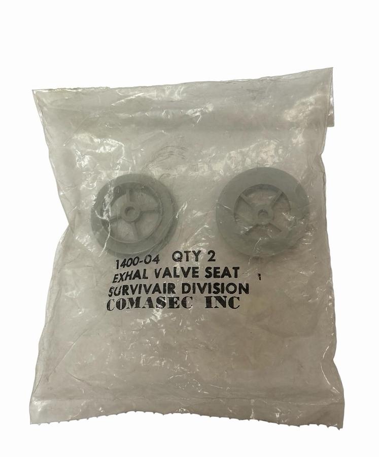 PACK OF 2 NEW COMASEC INC 1400-04 EXHAL VALVE SEATS 140004