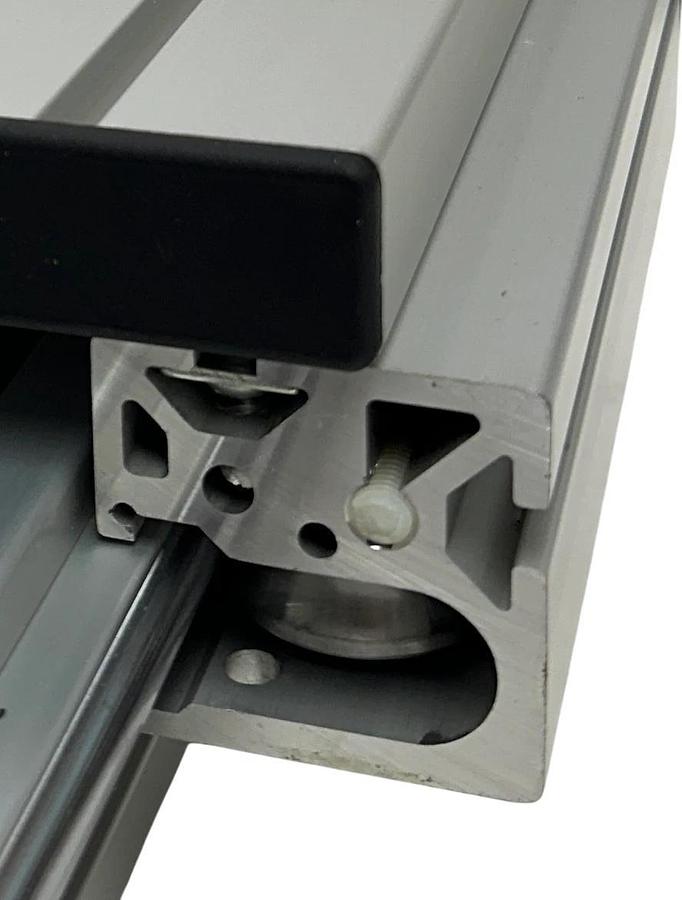 MACRON DYNAMICS 10187001 LINEAR SLIDE RAIL ACTUATOR 26'' *DAMAGED PLASTIC NSNP