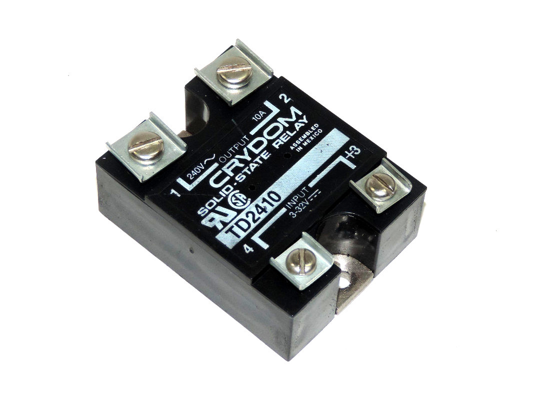 Used CRYDOM TD-2410 SOLID STATE RELAY TD2410