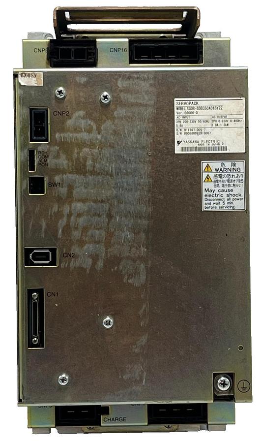 Used Yaskawa SGDR-SDB350A01BY22 Servopack AC Servo Drive 1.2kW 3PH 200V