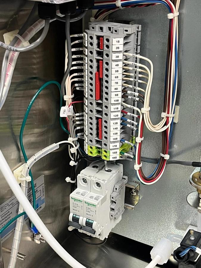 Rittal WM302408N4 304 SS NEMA 4X Enclosure w/ 7-Tube DAAMS Air Sampling Station