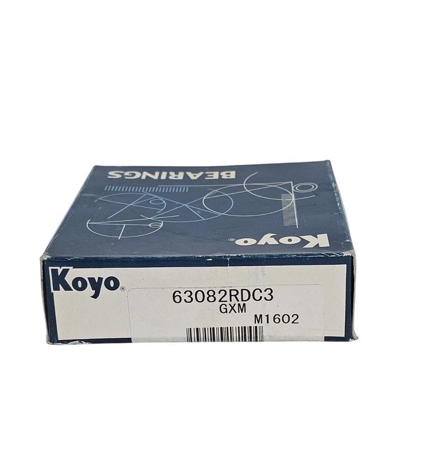 Used NIB KOYO 63082RDC3 DEEP GROOVE BALL BEARING