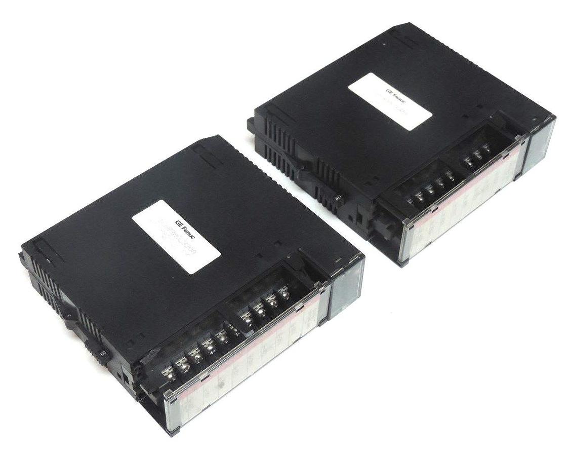 Used LOT 2 GE FANUC IC693MDL330A OUTPUT MODULES 120/240VAC, 1AMP, 8 POINT