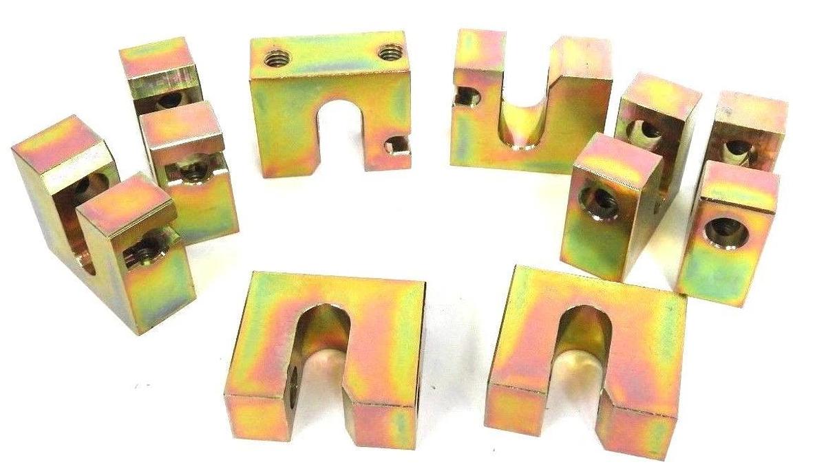 Used LOT OF 8 NEW POWELL 17172P00000408 LOWER BLOCKS 400 AMP