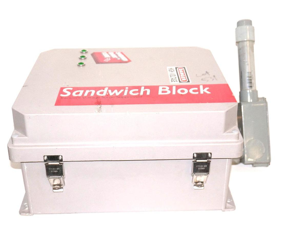 Used LIGHTING ELIMINATORS SB22 120/208V 3 SANDWICH BLOCK PART NO. 0004503