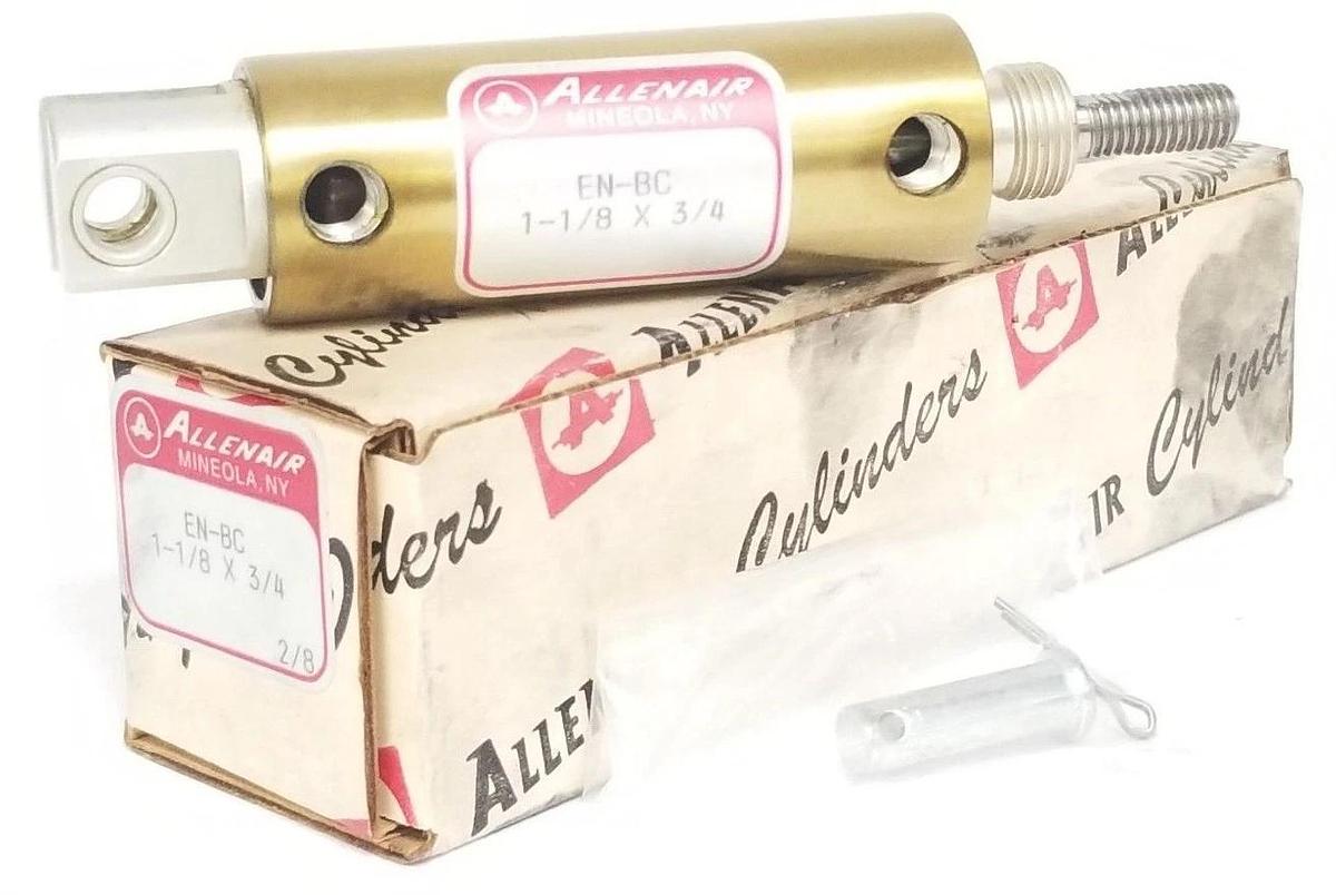 NIB ALLENAIR EN-BC 1-1/8 X 3/4 PNEUMATIC CYLINDER