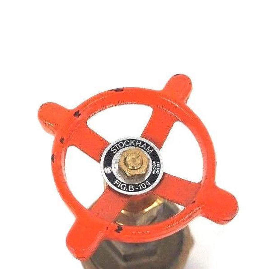 NEW STOCKHAM FIG. B-104 GATE VALVE 1-1/2" SOLDER