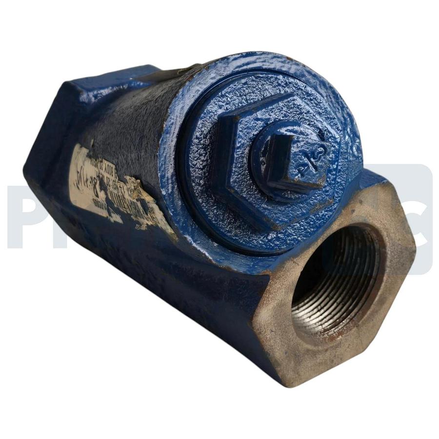 Titan Flow Control YS12-CI Y-Strainer 1-1/2" Threaded 20 Mesh 400 PSI YS12I0150