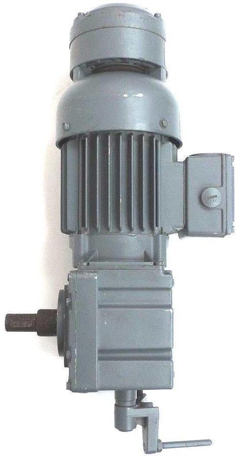 Used EBERHARD BAUER D-73734, NO. 1743417-18 GEAR MOTOR DK74 SZ2-KZ/178-V3209-AS/M