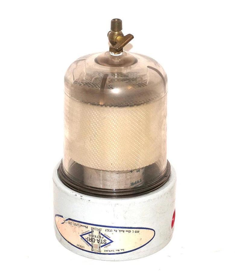 Used STA-DRI FILTERS MODEL T-40 W/ CYLFORM ELEMENT TYPE 125 FILTER