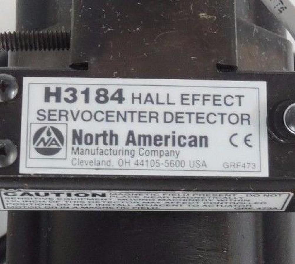 Used NORTH AMERICAN H5530E-S2N-0520 ACTUATOR W/ MCG 23DCM2480 HB5530-298