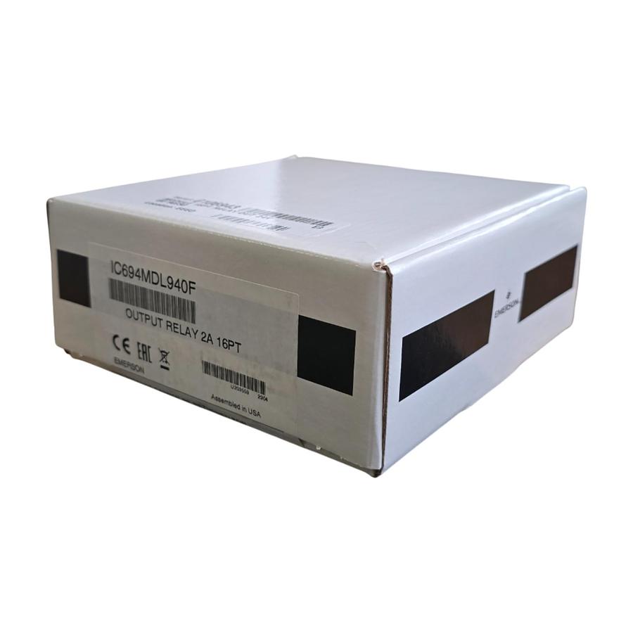 Used GE FANUC EMERSON IC694MDL940F RX3i OUTPUT RELAY MODULE 2A 16PT IC694MDL940 NSFS