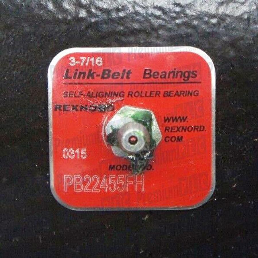 Used NIB REXNORD PB22455FH SELF-ALIGNING ROLLER BEARING P-B22455FH BORE: 3-7/16
