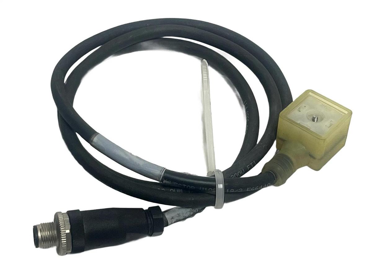 Allen-Bradley 889V-LD2DBE-2 Ser. A Valve Cordset 2-Pin Dual Red/Yellow 2m - NSNP