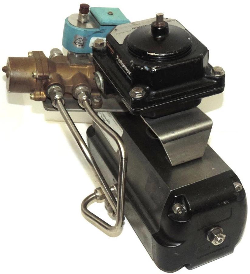 Used FLOWSERVE B115S07 ACTUATOR WITH AUTOMAX NXL2000 ULTRASWITCH WITH KEMA EX-99