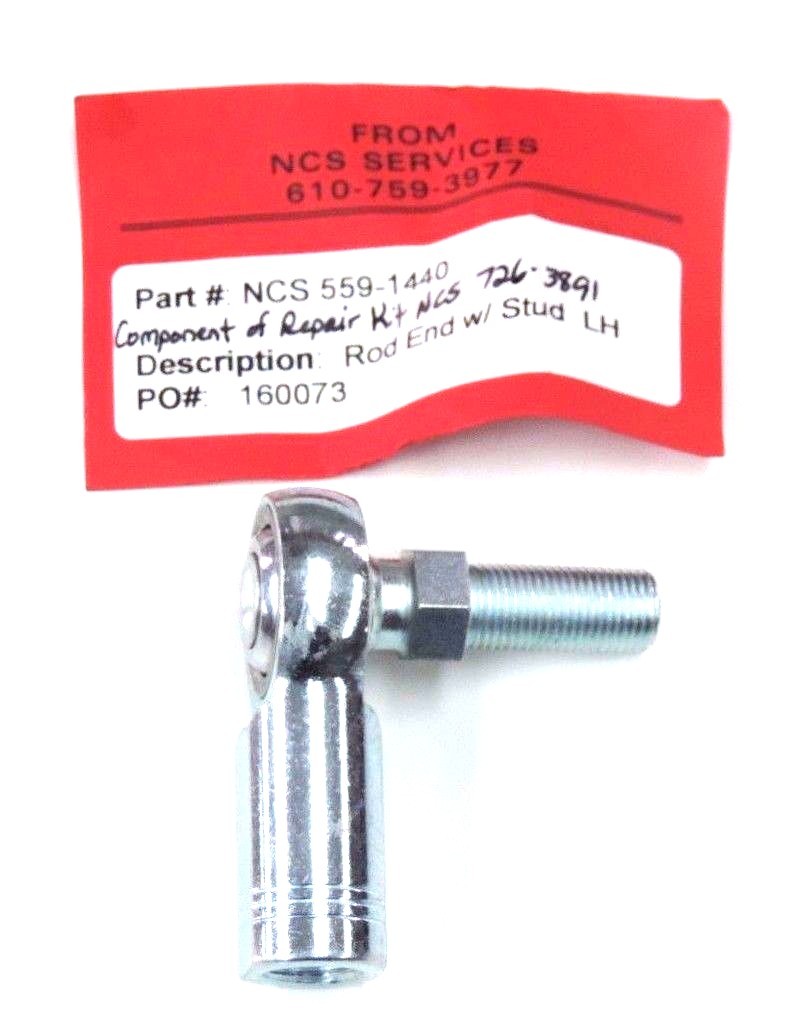 Used NEW NCS SERVICES NCS 559-1440 ROD END W/ STUD LH, NCS5591440