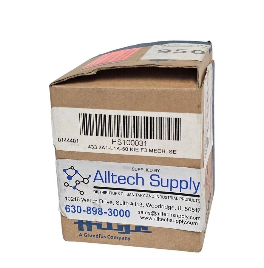 NIB HILGE 3A1-L1K-50-kIE-F3 MECH. SEAL 95086543