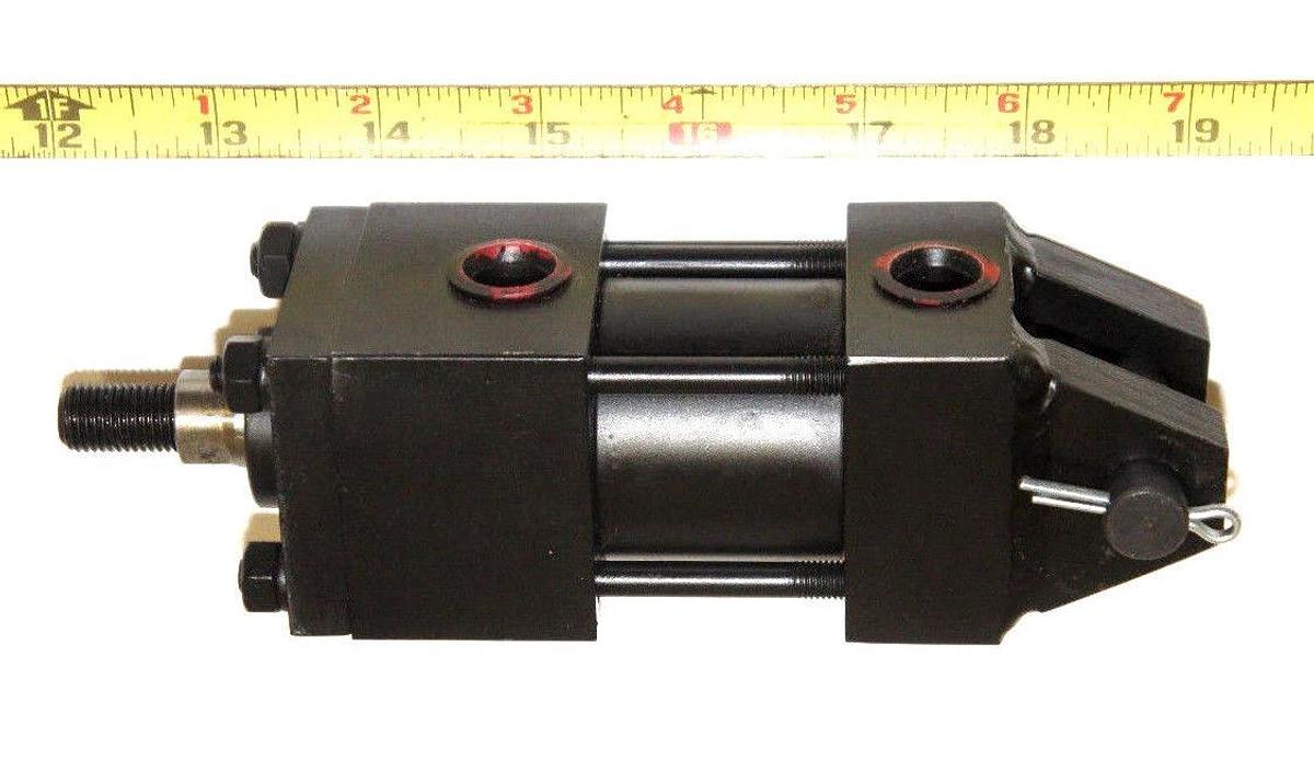 NEW HYDRO-LINE R5C-1.5 X .38, N-.63-2-N-N, N-1-1, J072 PNEUMATIC CYLINDER