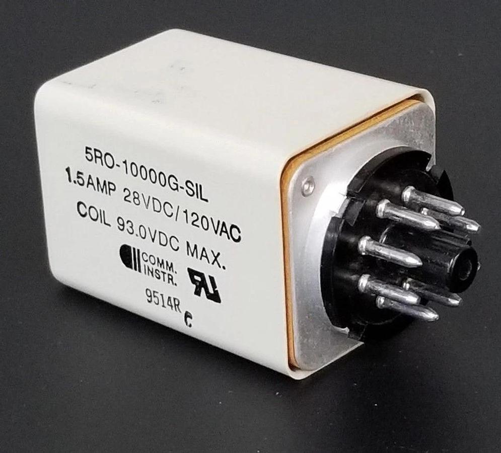 Used COMMUNICATIONS INSTRUMENTS SIGMA 5RO-10000G-SIL RELAY 5RO10000GSIL