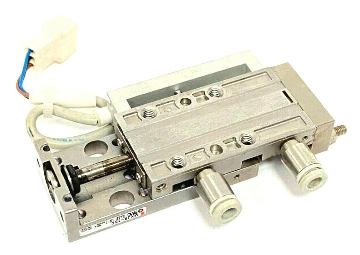 Used SMC MXJ8-15C PRECISION AIR SLIDE TABLE 0.15-0.7MPa MXJ815C