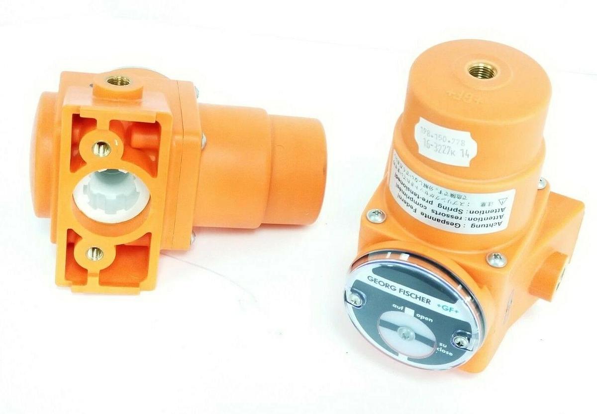 Used LOT OF 2 NIB GF SIGNET 198.150.778 ACTUATED VALVES 16-3227k 14 PA-10
