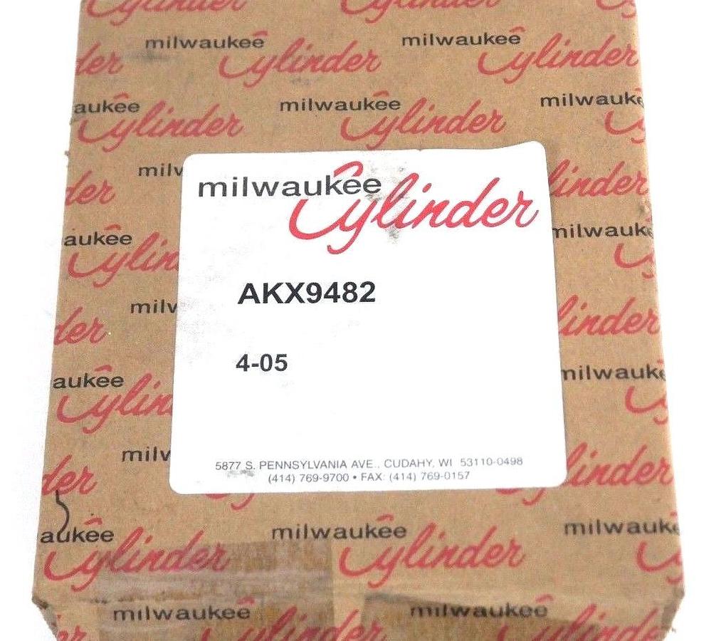 Used NIB MILWAUKEE CYLINDER AKX9482 CYLINDER REPAIR KIT