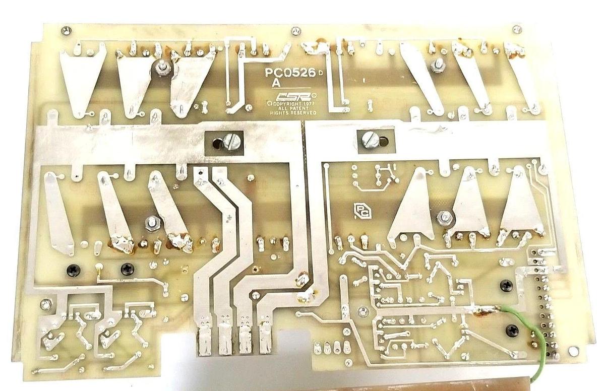 Used CONTRAVES PC0526A CONTROL BOARD ASSEMBLY PC0526