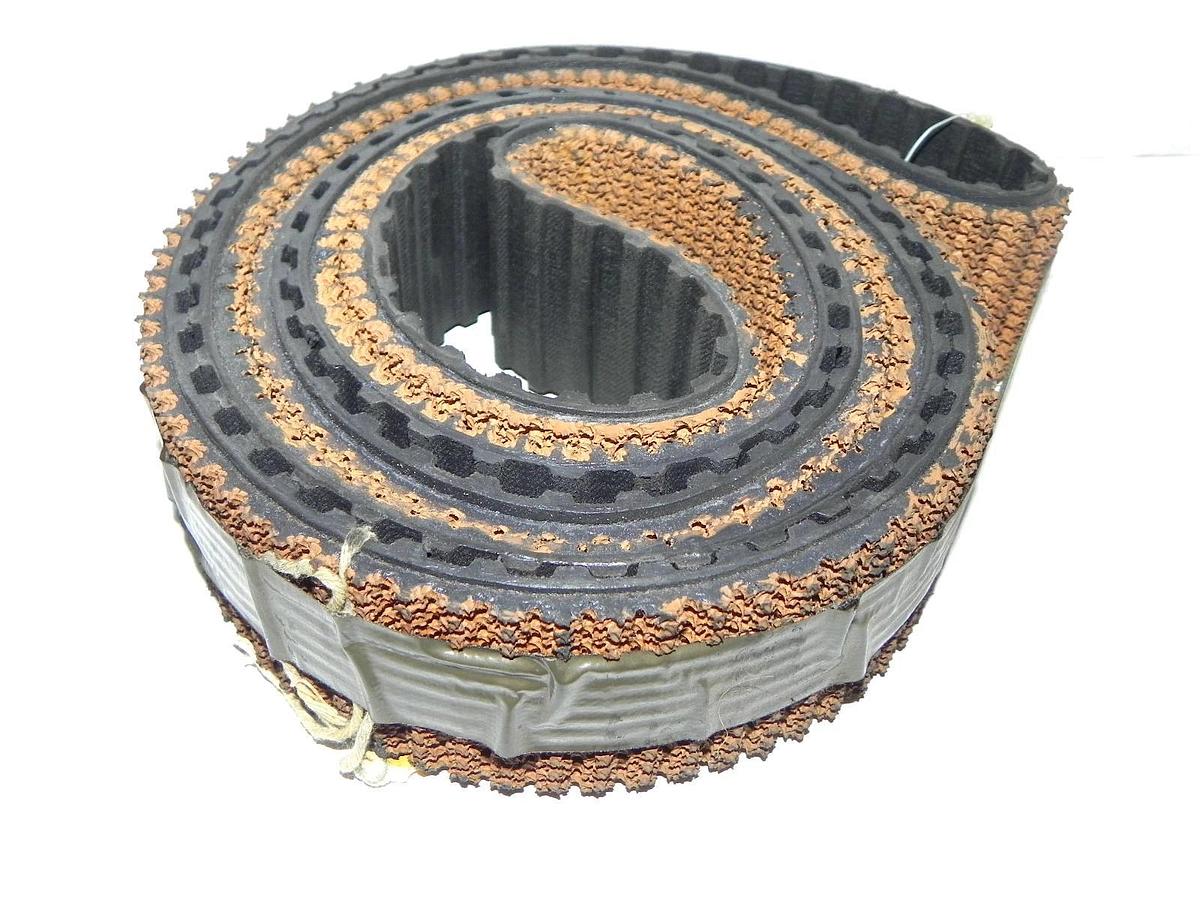 NEW ROUGH-TOP 900H200 TIMING BELT 900H200RT, 900-H-200-RT, BROWN