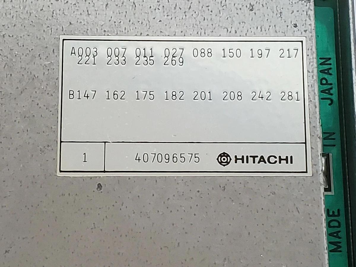 Used HITACHI BMU-1M-2-A87L-0001-0084-06C PC MEMORY BOARD (FOR PARTS)